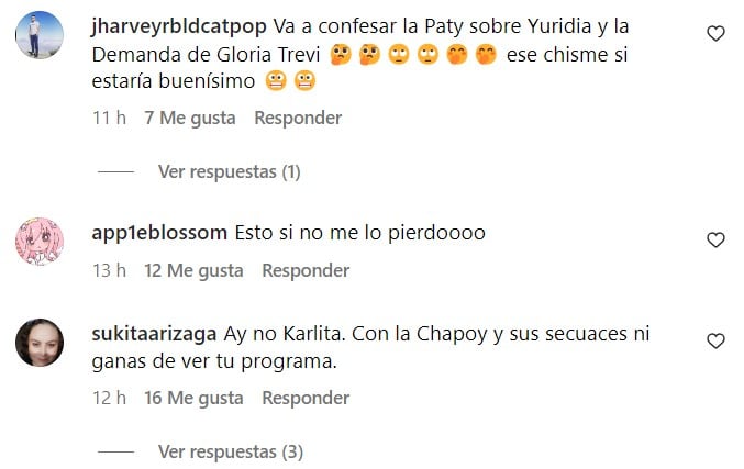 Karla Díaz y conductores de Ventaneando