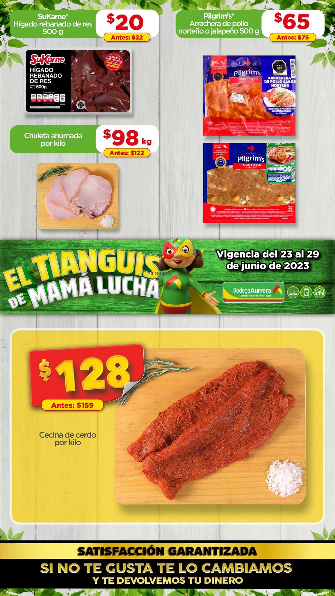 Tianguis Bodega Aurrerá frutas y verduras: Las mejores ofertas hasta el 29 de junio