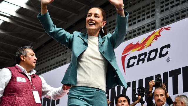 Claudia Sheinbaum Pardo coordinadora de los comités de defensa de la 4T se reunió con sindicatos