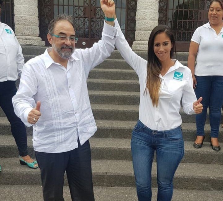 Sofía Yunes fue candidata de PANAL