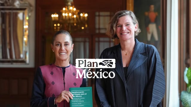 Claudia Sheinbaum se reúne con Mariana Mazzucato para hablar del Plan México