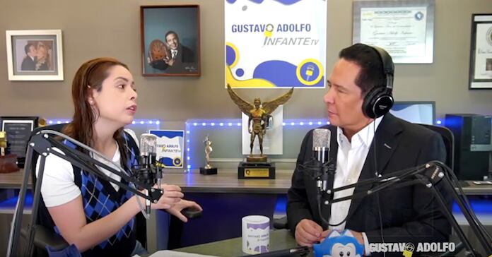 Maryfer Centeno y Gustavo Adolfo Infante