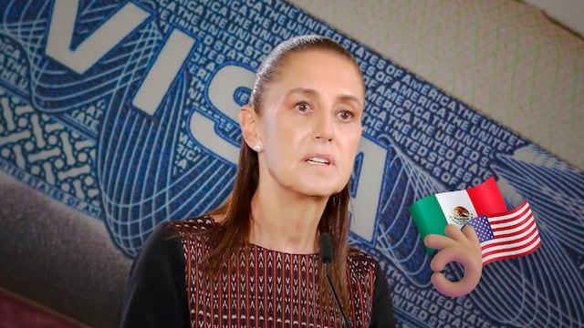 Sheinbaum descarta ruptura con Estados Unidos por suspensión de visas