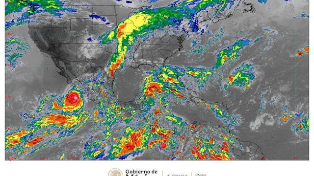 Huracán Rachel se intensifica a categoría 3 al sur de Baja California Sur