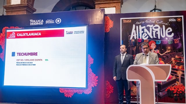 Toluca realiza un centenar de obras para mejorar la movilidad y calidad de vida.
