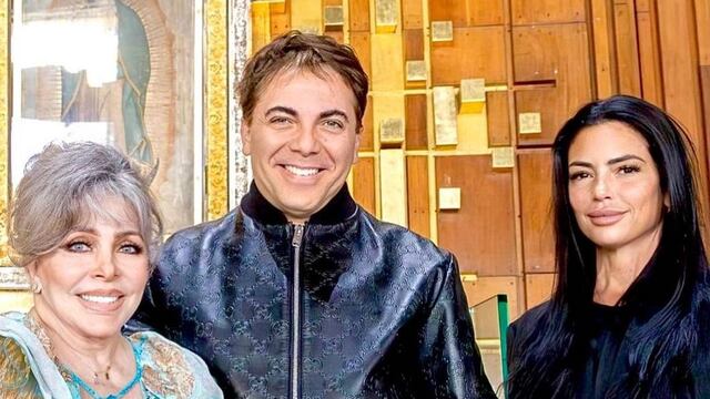 Verónica Castro, Cristian Castro y Mariela Sánchez
