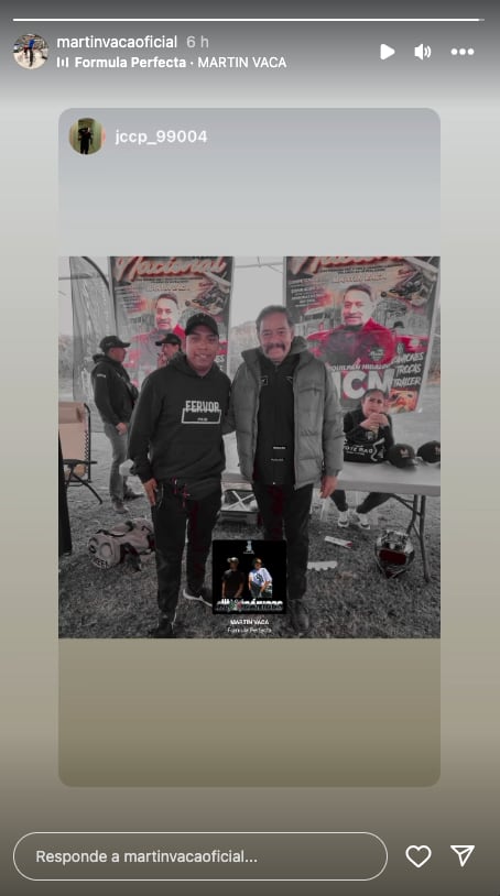 Martín Vaca vuelve a las redes sociales tras el accidente que sufrió