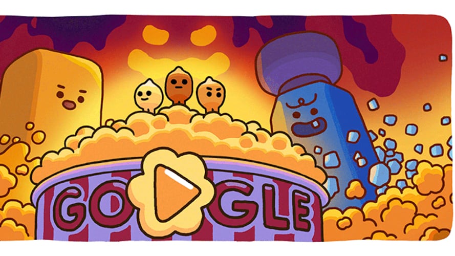 ¿Por qué Google Doodle celebra a las palomitas de maíz con un juego interactivo hoy 25 de septiembre?