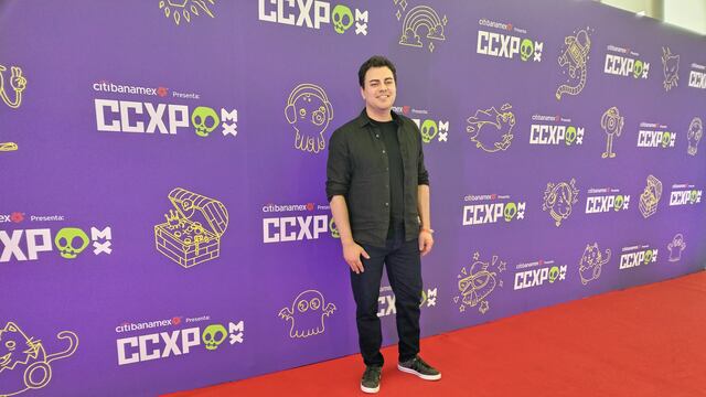 Ian Cardoni, voz de Rick en la CCXP 2024