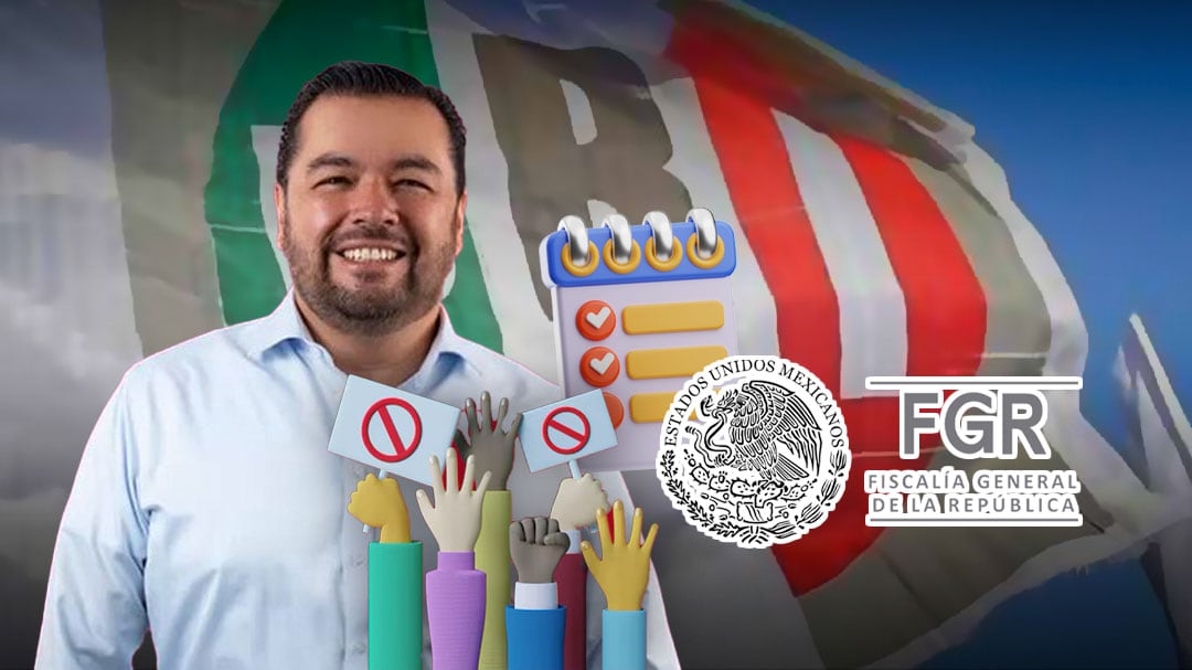 PRI protesta por dejar fuera a Alfredo Barrera Flores de la lista de aspirantes a la FGR