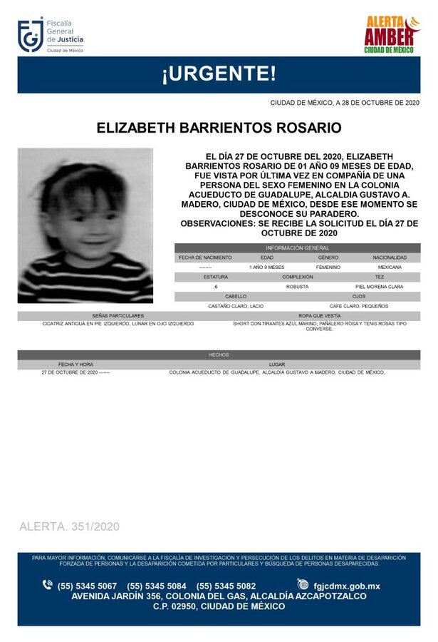 Ficha de búsqueda de Elizabeth