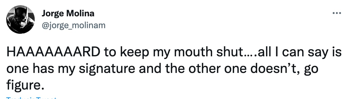 Jorge Molina sobre la portada de Linterna Verde