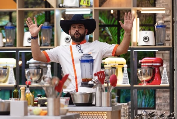 Jerry Bazúa en Top Chef VIP 4