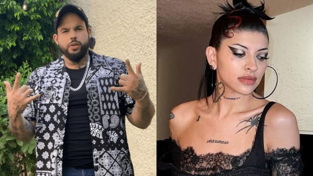 Emiliano Aguilar, hermano mayor de Ángela Aguilar se declara team de Cazzu