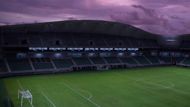 Estadio de futbol en Mazatlán