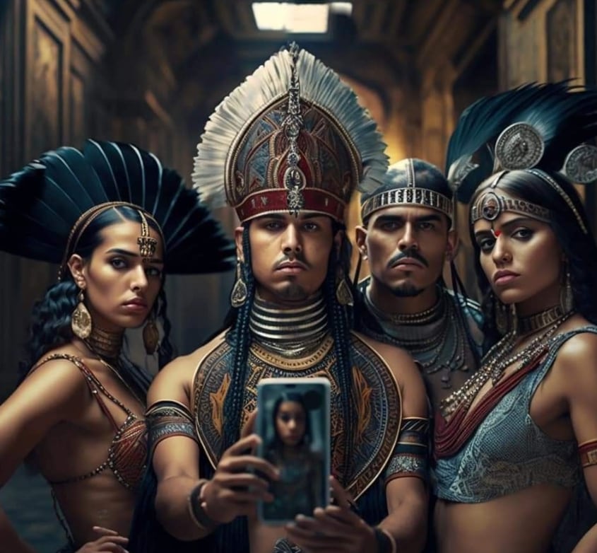 Inteligencia artificial muestra a un México sin conquista