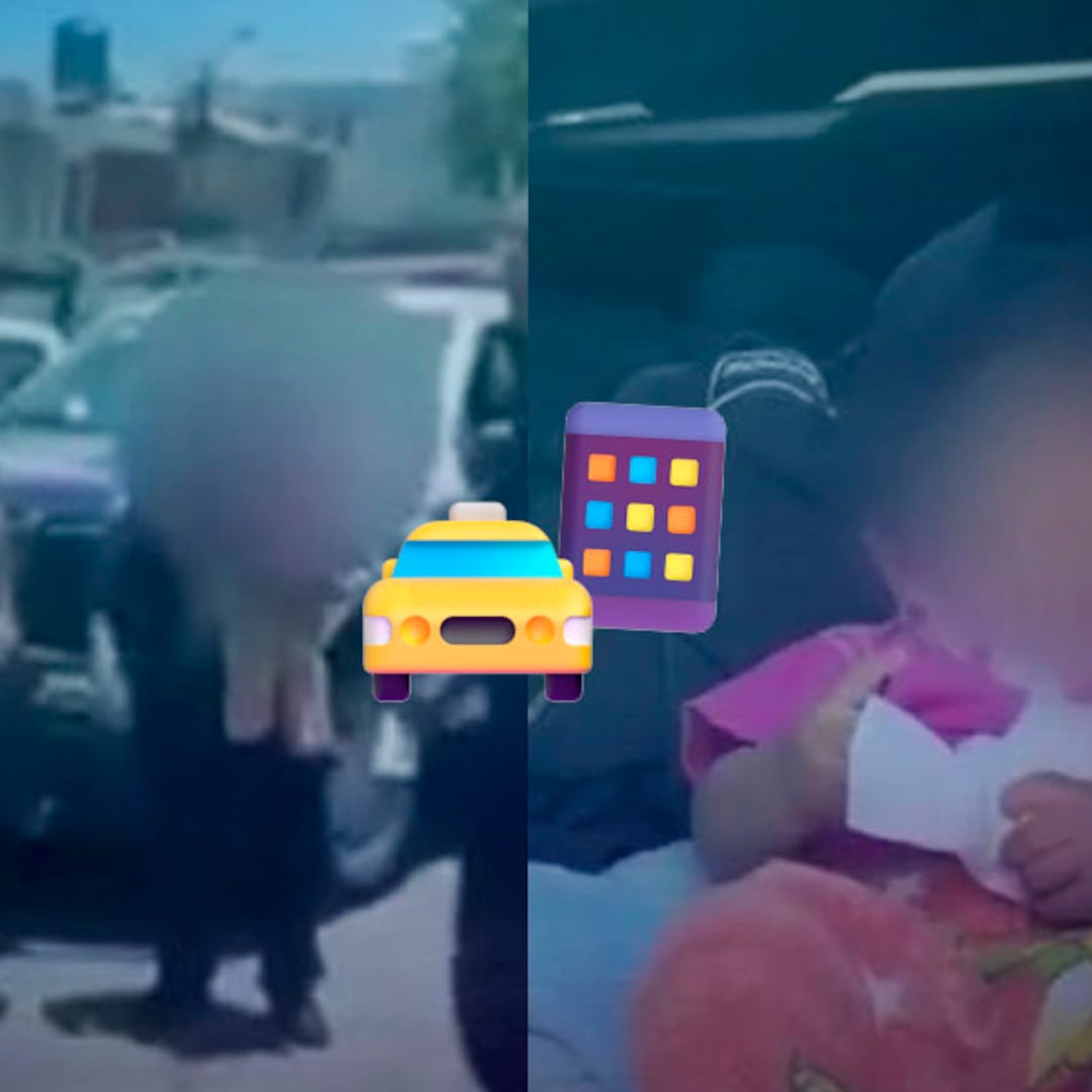 Abandonan a bebé en taxi de app; presentaba signos de negligencia