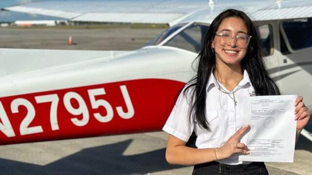 Stefany Belandria, la piloto más joven de Latinoamérica
