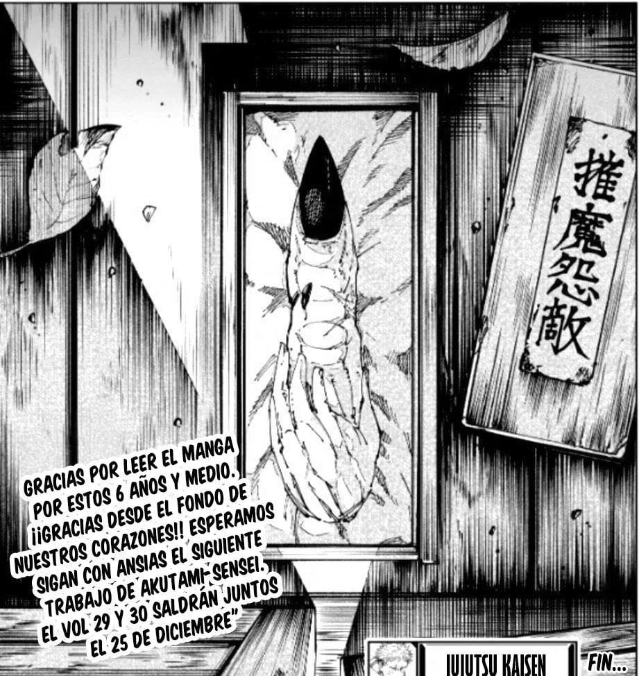 Final de Jujutsu Kaisen