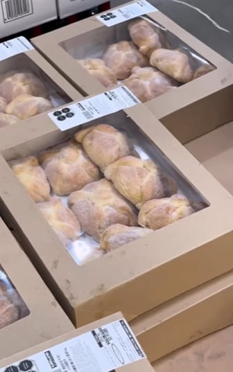 Pan de muerto en Costco