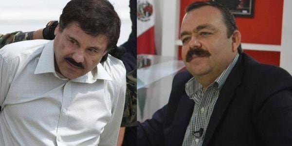 El Chapo y Édgar Veytia