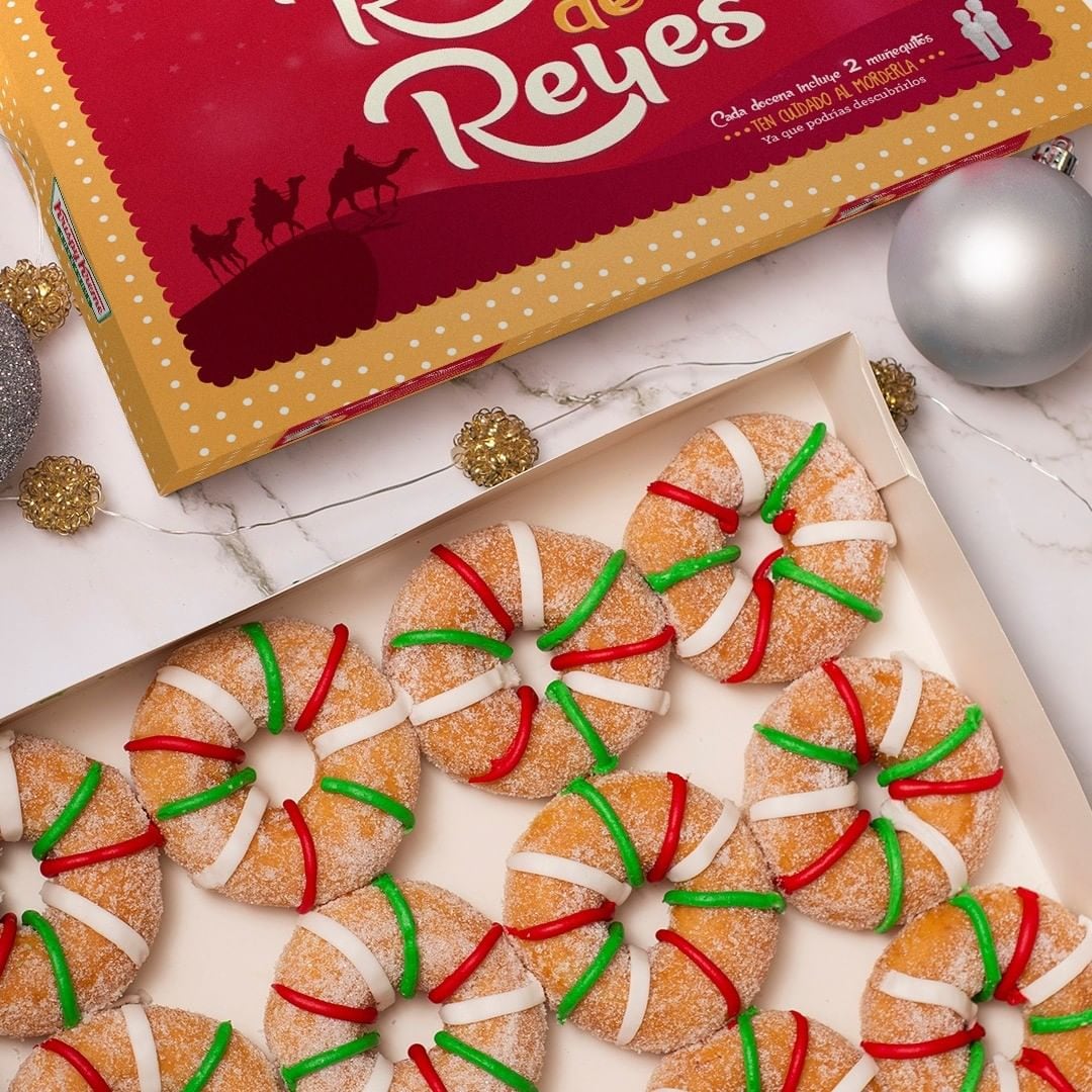 Donas de Krispy Kreme de Rosca de Reyes