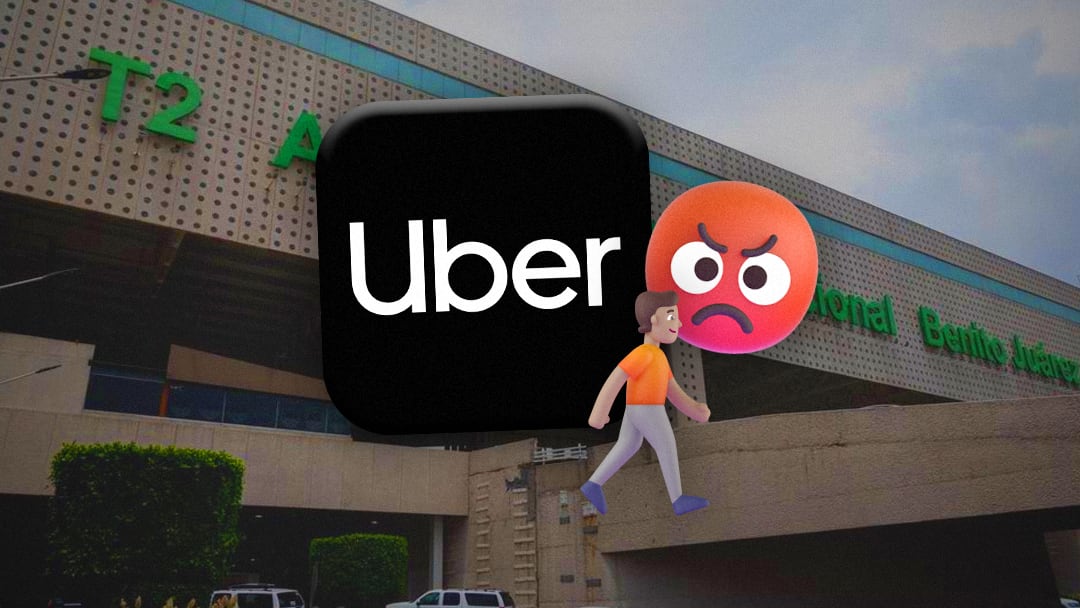 AICM le pone un alto a Uber: Pasajeros tendrán que caminar casi un kilómetro para pedir el servicio