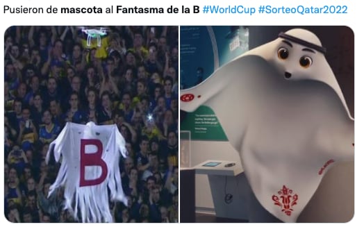 Memes de La’eeb, mascota del mundial de Qatar 2022