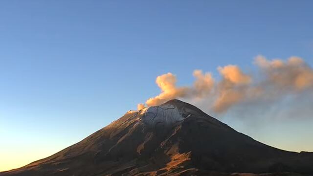 Volcán Popocatépetl el 20 de septiembre