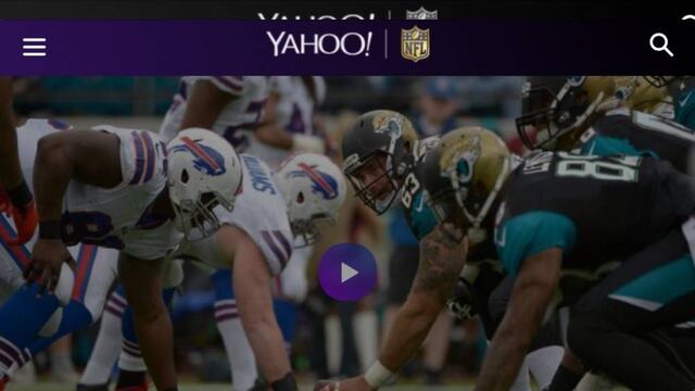 La primera incursión de la NFL, de retransmisión en streaming directo en un partido de la temporada, de la mano de Yahoo!, fue todo un fracaso económico. 