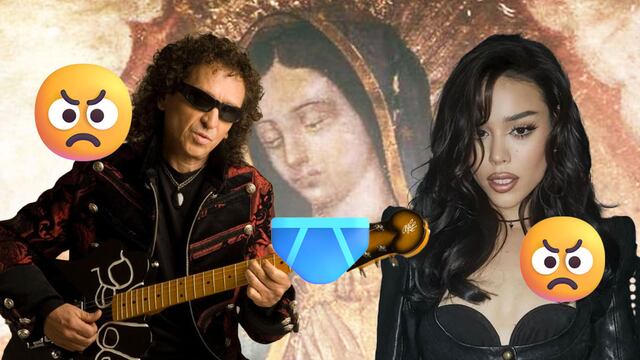 Alex Lora reacciona a la polémica tanga de Danna Paola con la Virgen de Guadalupe