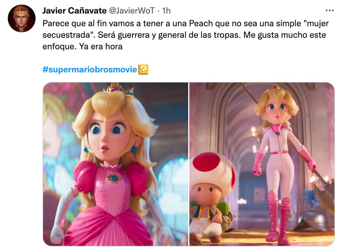 Reacciones al tráiler de Super Mario Bros.