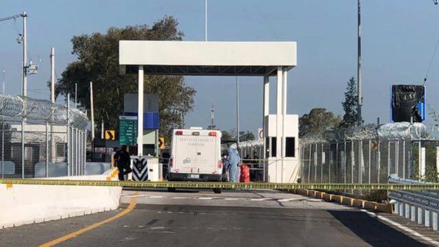 Caseta de cobro en Aguascalientes. Asalto.