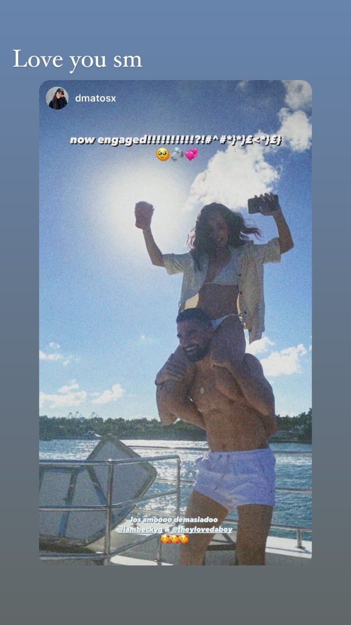 Becky G y Sebastian Lletget