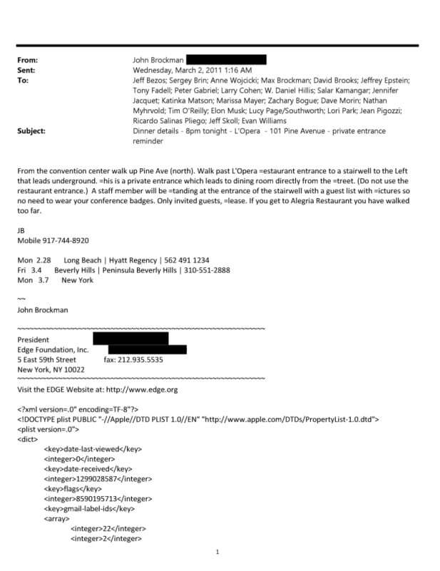 Ricardo Salinas Pliego figura en documentos relacionados con Jeffrey Epstein