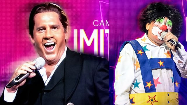 Arath de la Torre y el imitador de Chuponcito en El Retador.