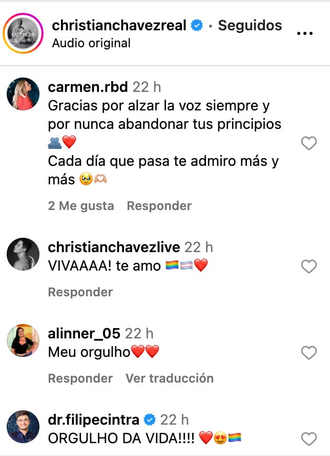 Felicitan a Christian Chávez por la Marcha del Orgullo LGBT 2025 en el Reclusorio Norte