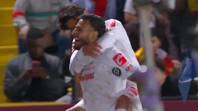 Gol de Alexis Vega con Toluca