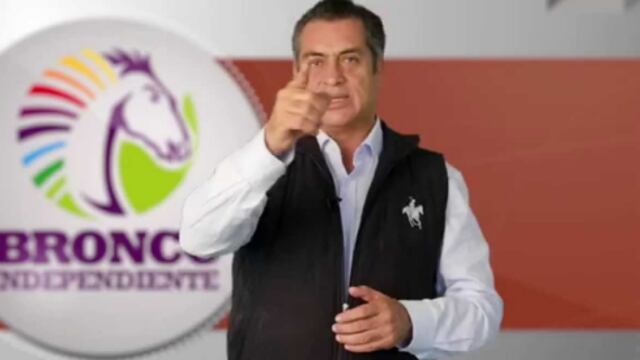 El Bronco es candidato presidencial. Qué vergüenza.