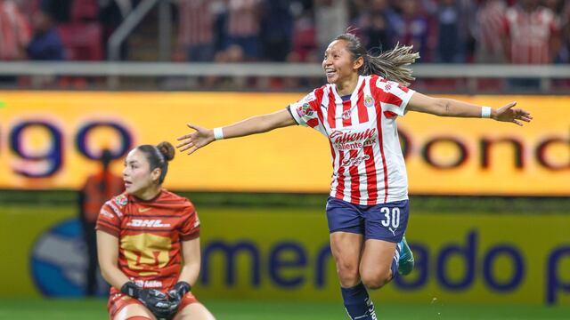 Chivas Femenil derrotó a Pumas en la ida de los cuartos de final del Clausura 2025.
