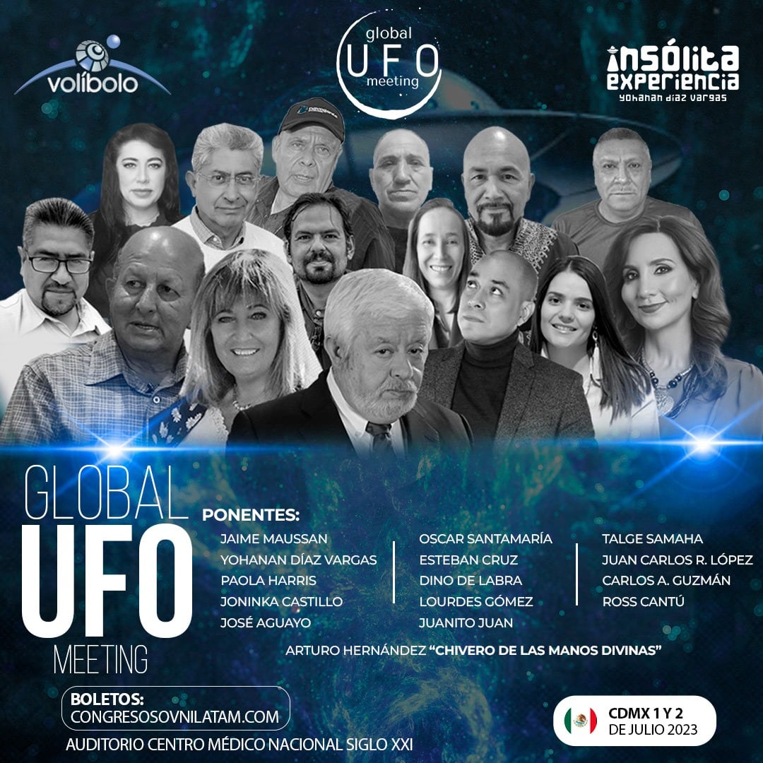 Jaime Maussan estará en el Global UFO Meeting México.