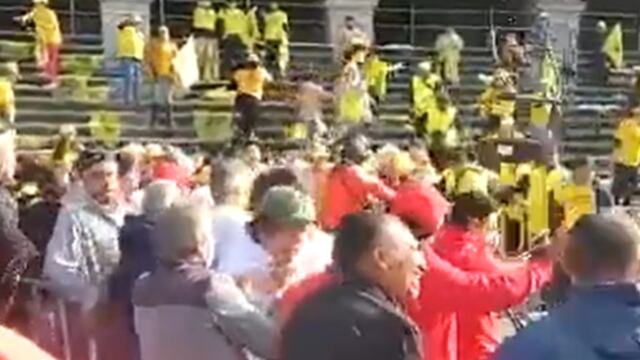 PELEA EN CIERRE DE CAMPAÑA DE ALEJANDRA DEL MORAL