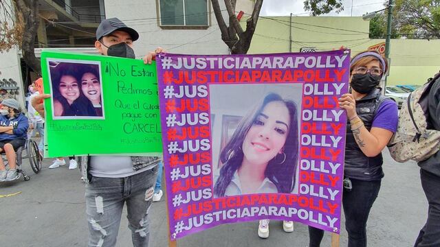 Manifestación por Fer y Polly