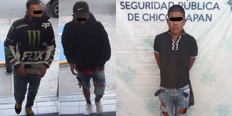 Asaltantes de Oxxos son detenidos en Chicoloapan