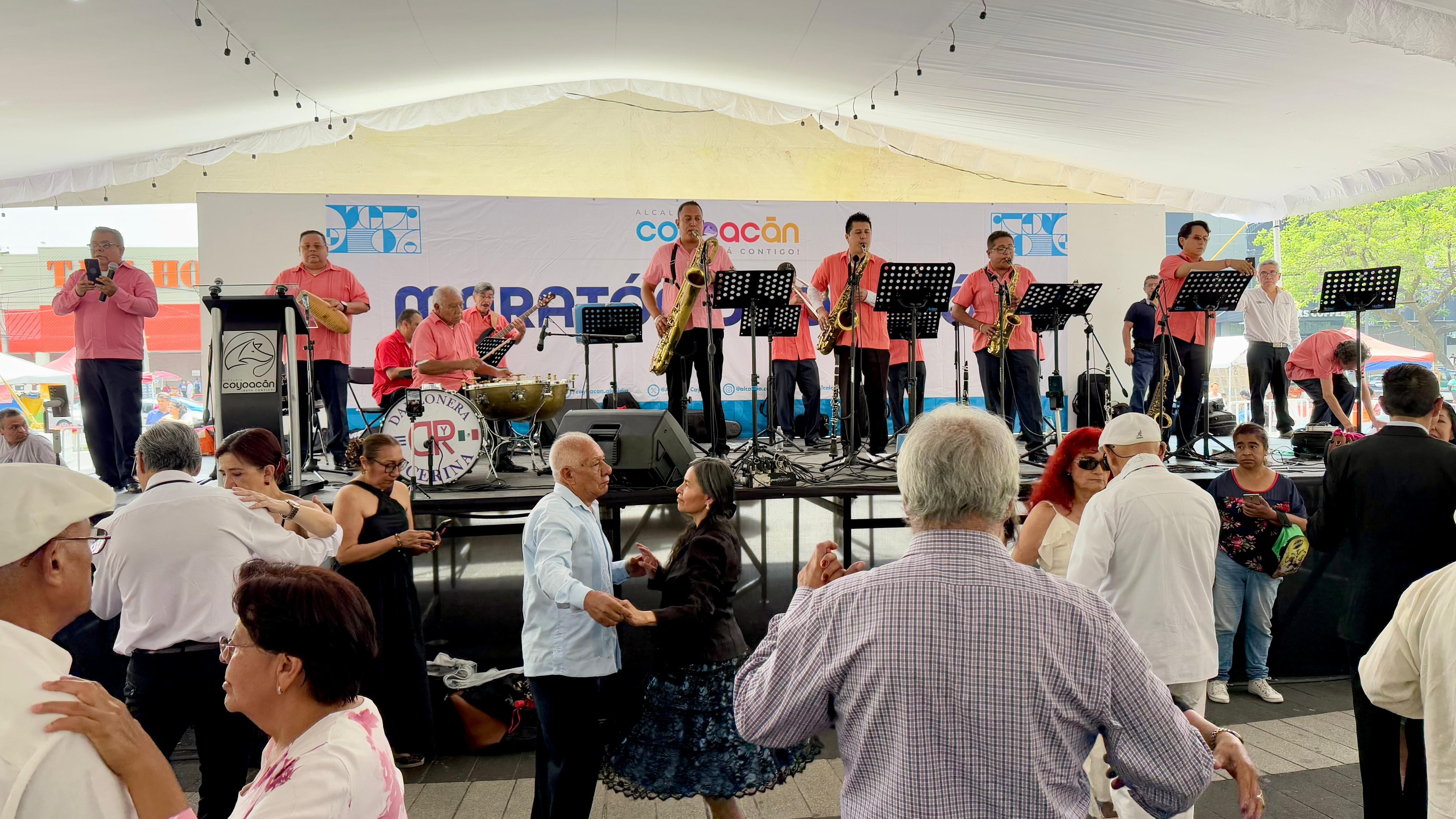 Maratón de danzón en Coyoacán
