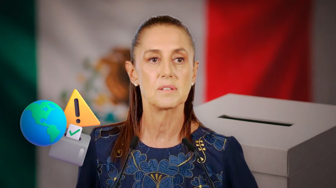 Claudia Sheinbaum sí ve riesgo de intervención extranjera en elecciones