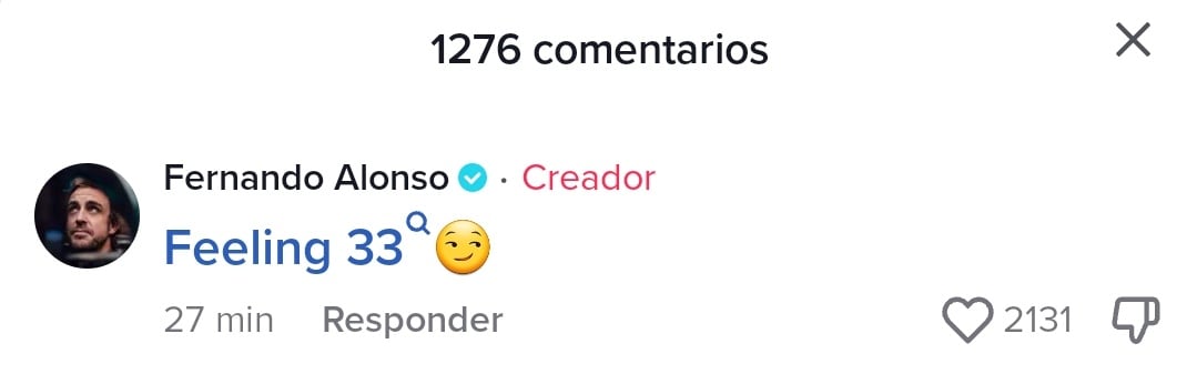 Fernando Alonso aviva los rumores sobre una relación con Taylor Swift