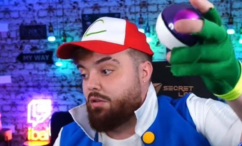 Ibai como Ash de Pokémon
