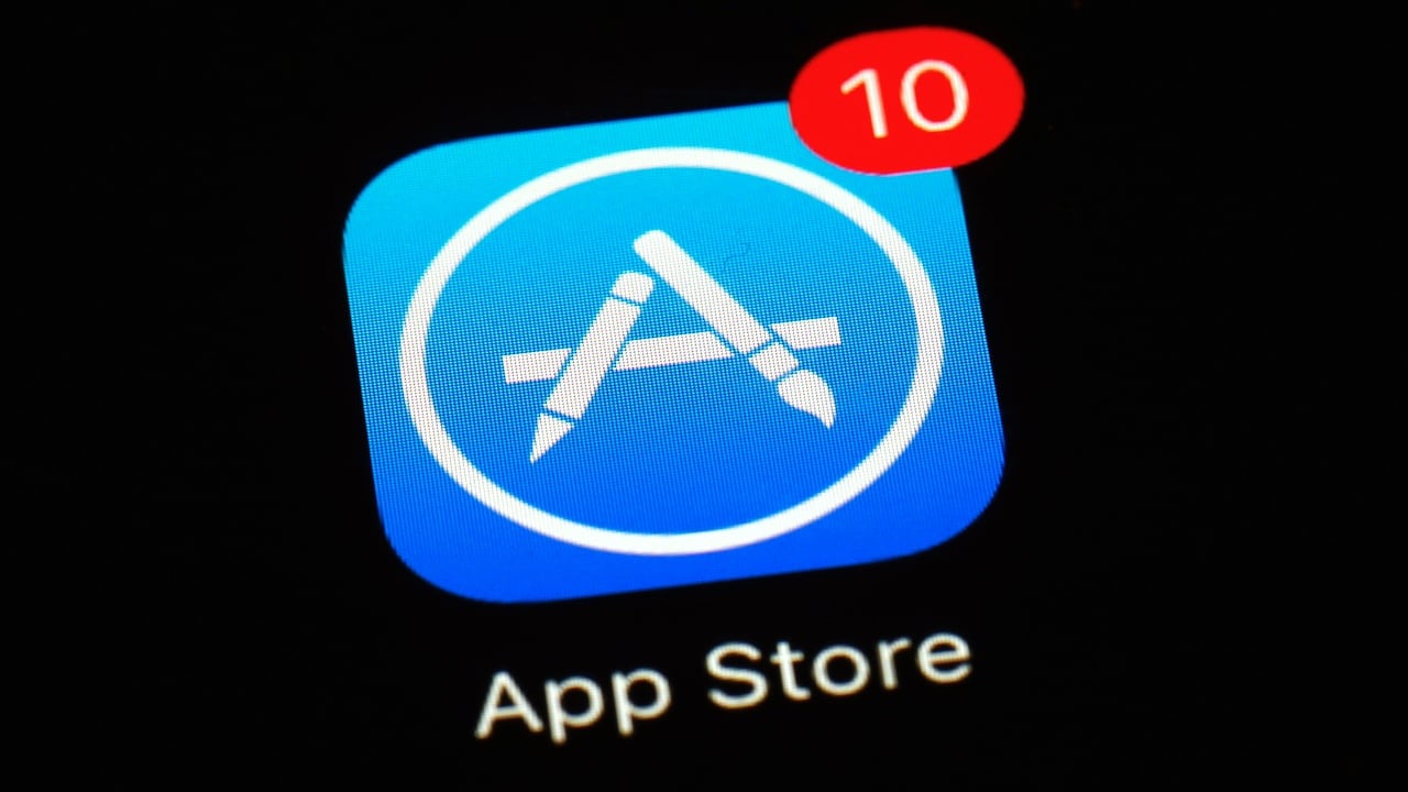 El icono de la App Store de Apple.
