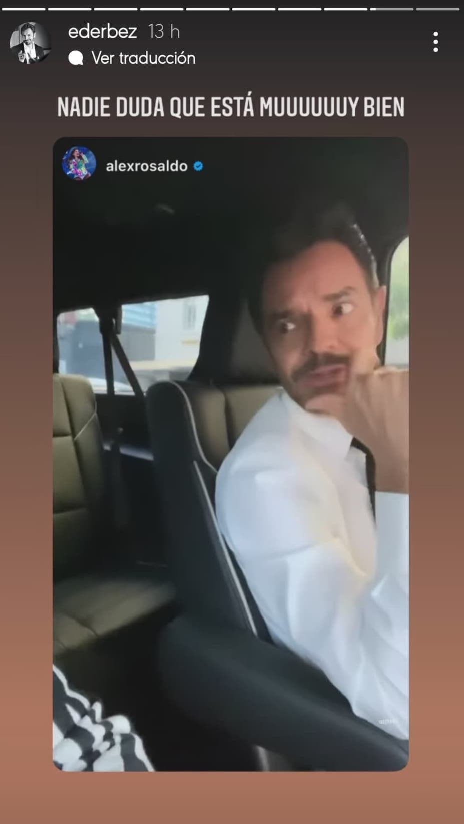 Eugenio Derbez es tóxico con Alessandra Rosaldo.